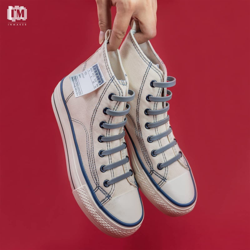 INMAKER No Tie Shoelaces for Kids and Adults, Elastic Shoelaces for Sneakers - Image 2
